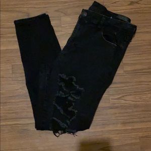 American eagle ripped jeans